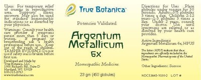 Argentum Metallicum 6x (Argentum Metallicum 6x)